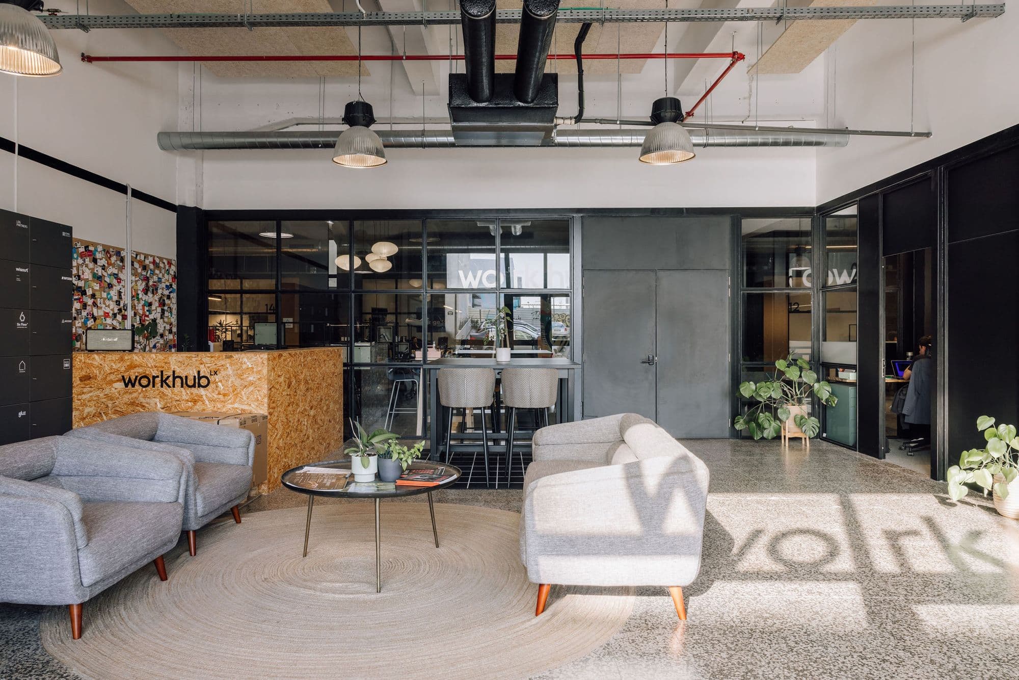 Receção, WorkHub Matinha