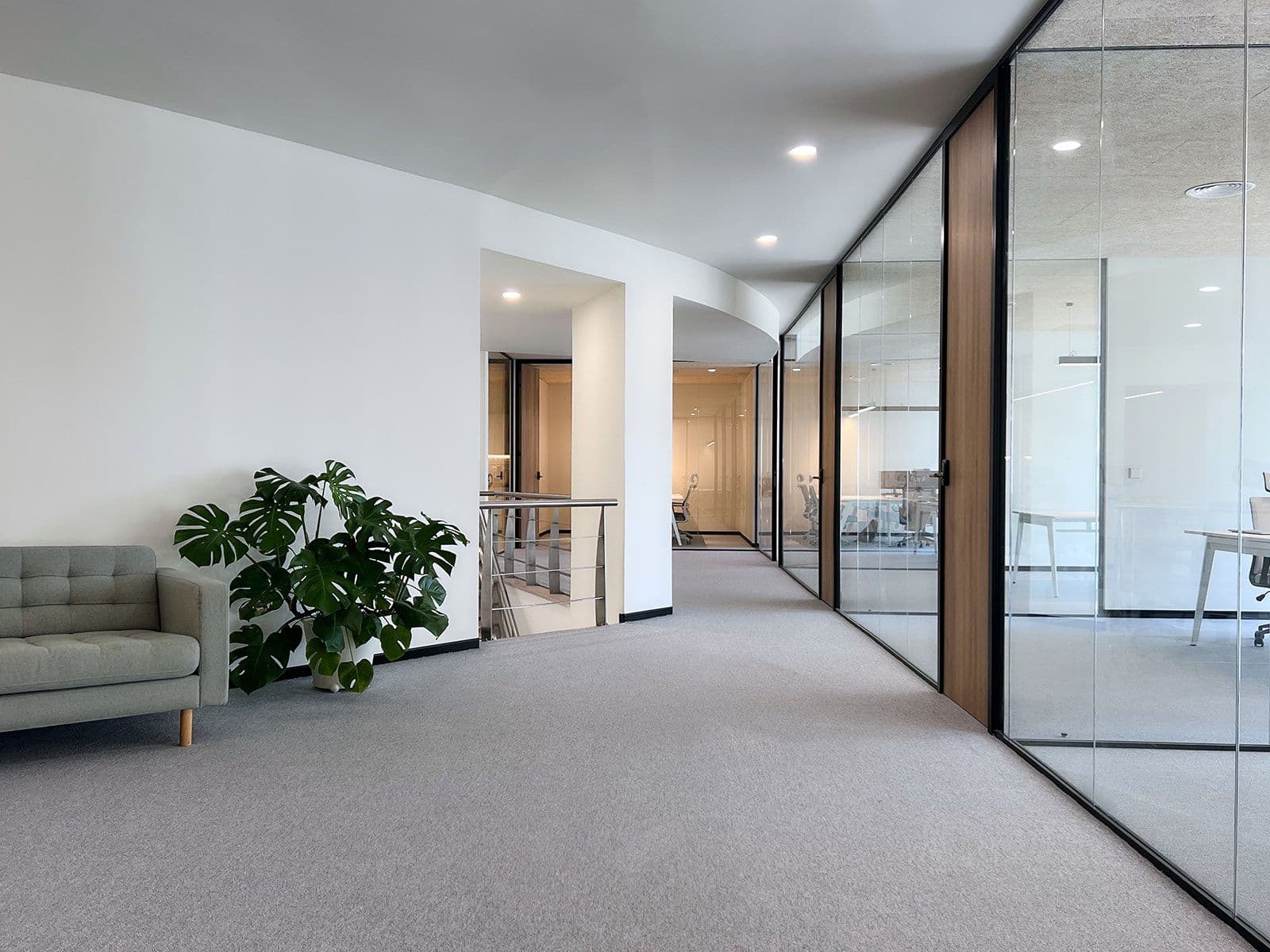 Zona comum, piso 1, WorkHub Prata
